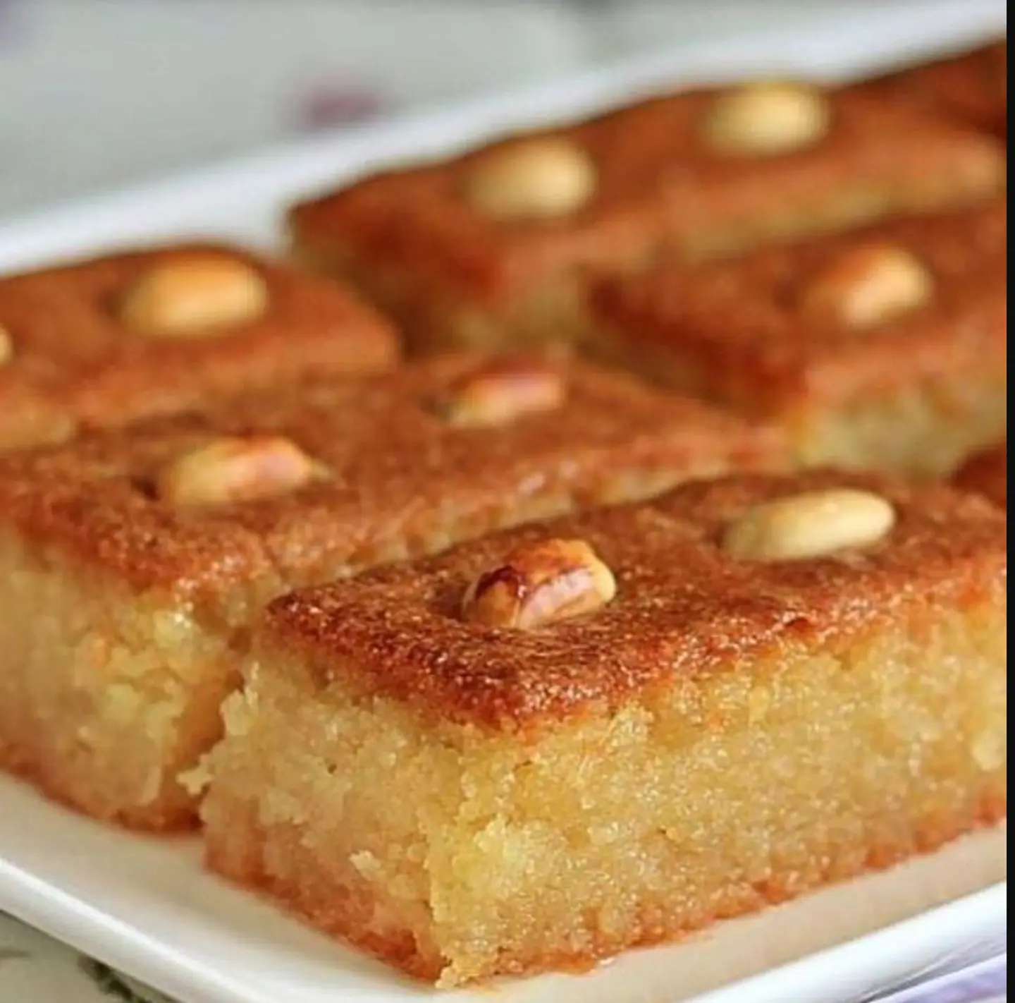 بسبوسة سادة كيلو