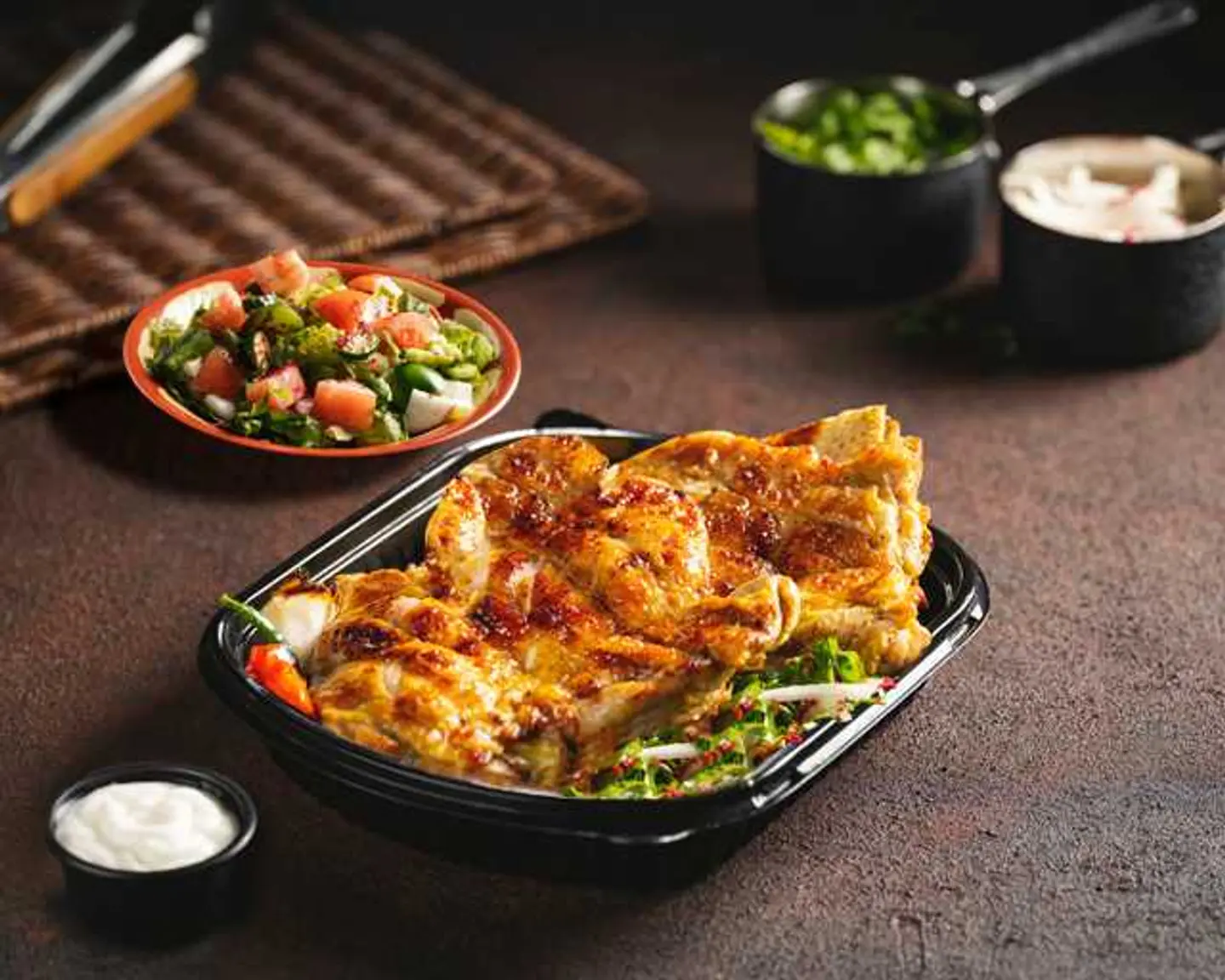 عرض وجبة نصف فروج