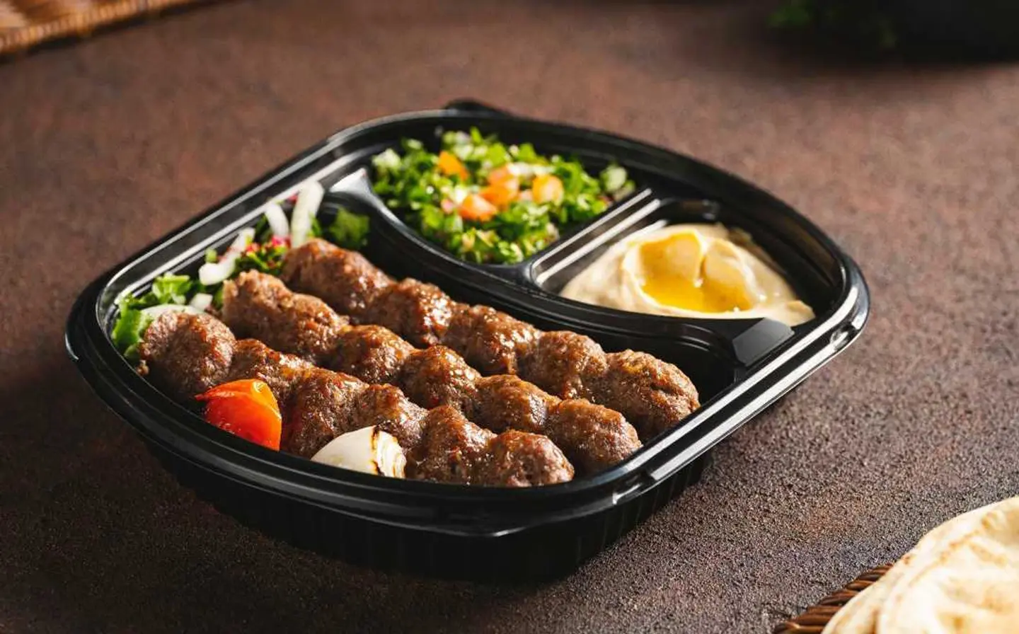 وجبة كباب لحم