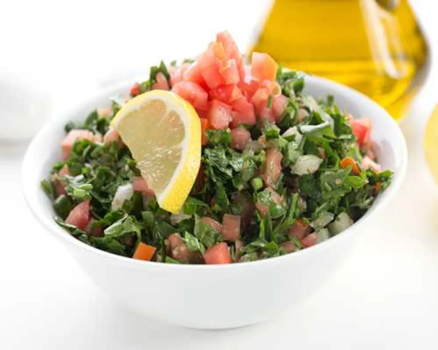 صحن سلطة تبولة صغير