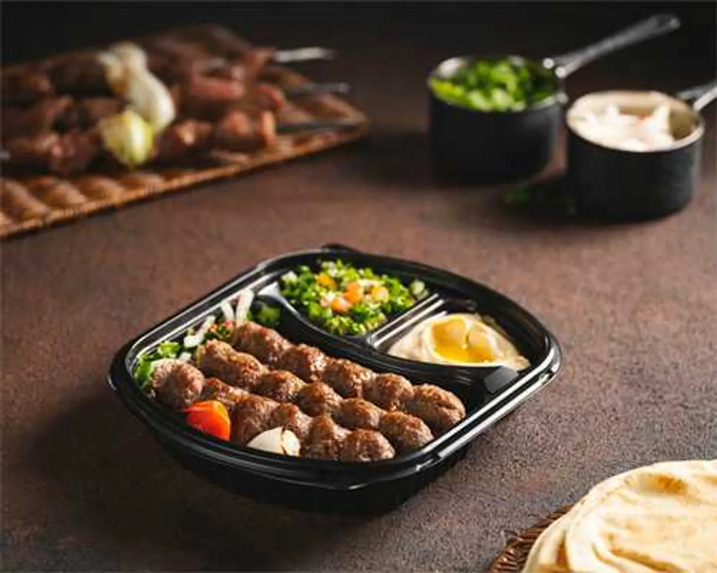 وجبة كباب لحم