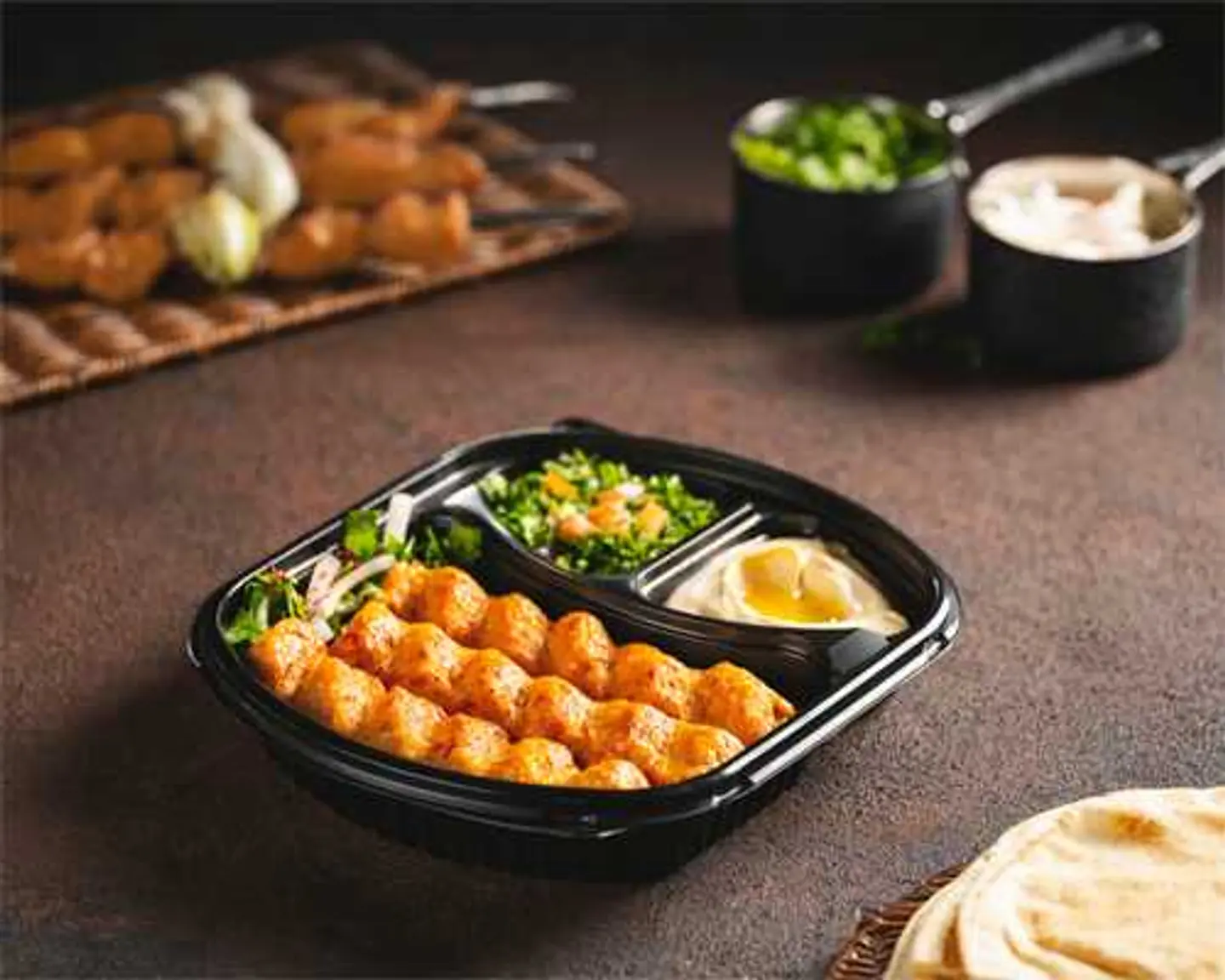 وجبة كباب دجاج