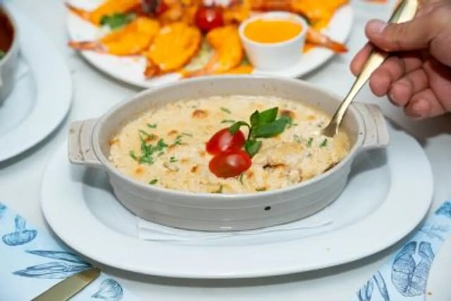 Fish Tagine With Tahini