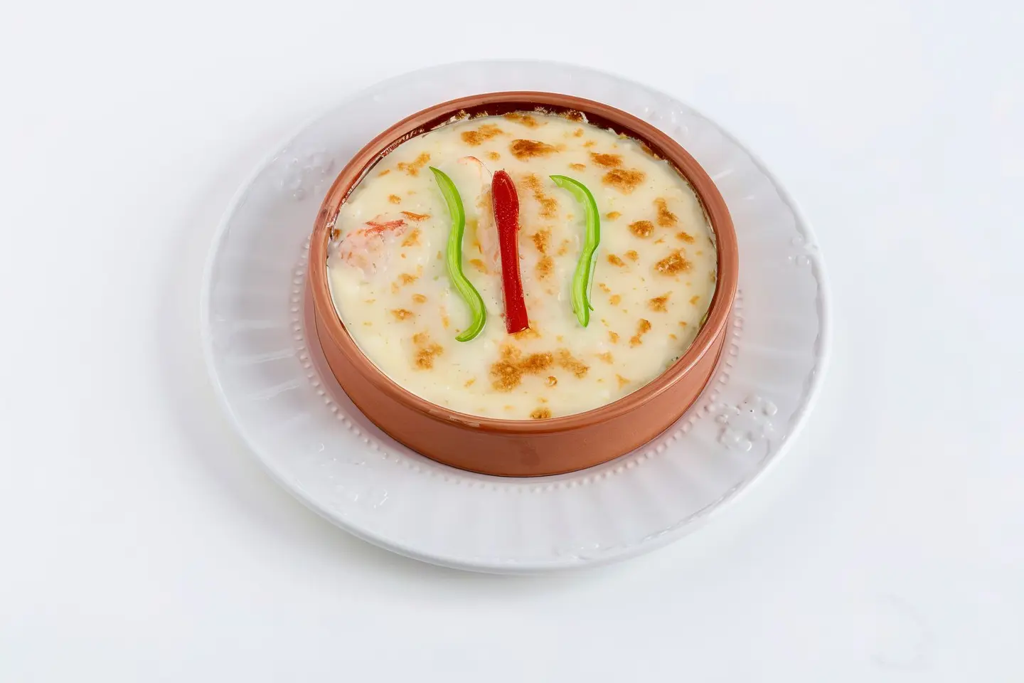 طاجن جمبري بالكريمه