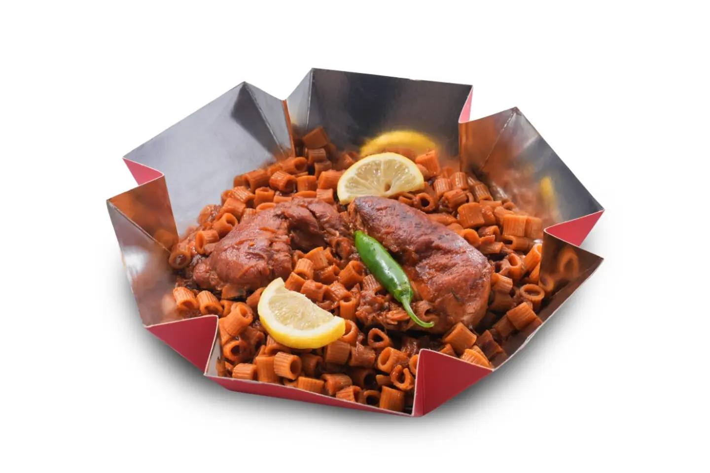 مكرونه الطيبين نصف حبة