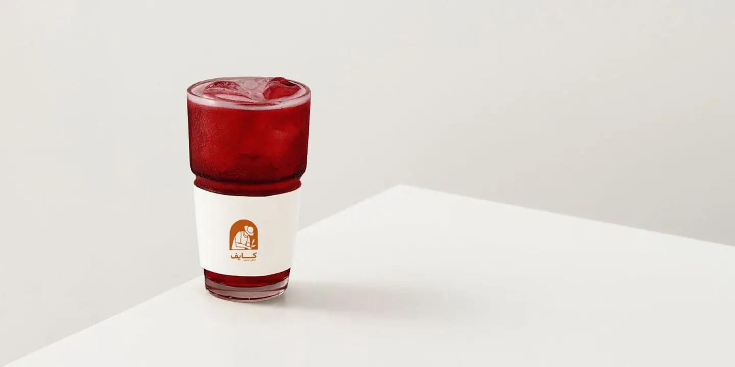 Iced Hibiscus With Berries