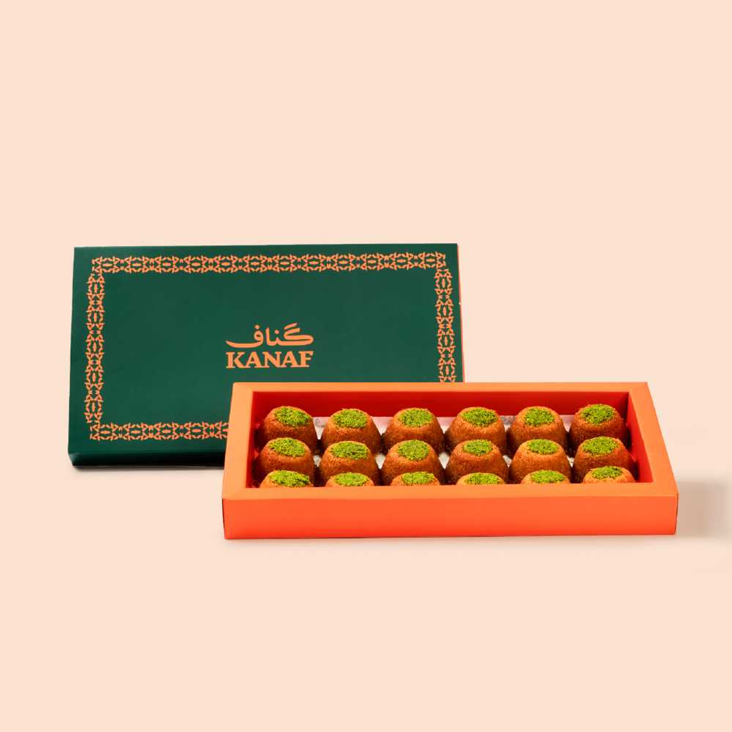 A Large Box Of Mini Cheese Kunafa