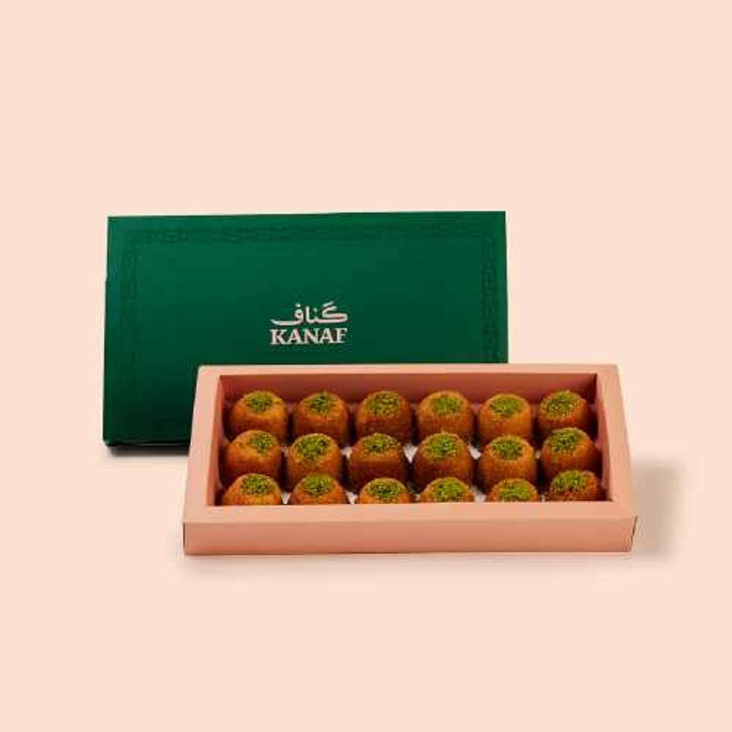 Large Box Of Mini Kunafa With Cream