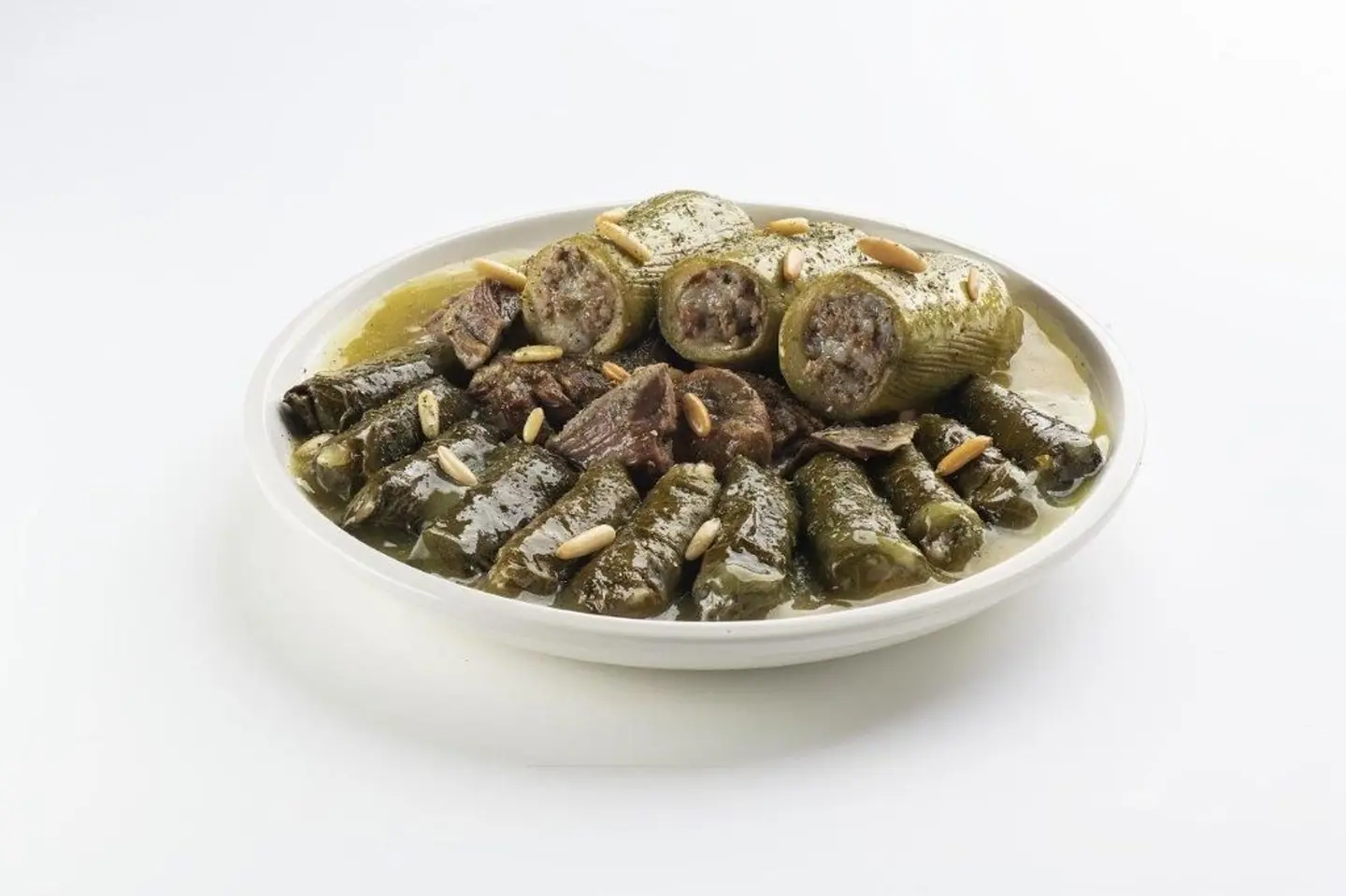 Stuffed Vine Leaves And Zucchini