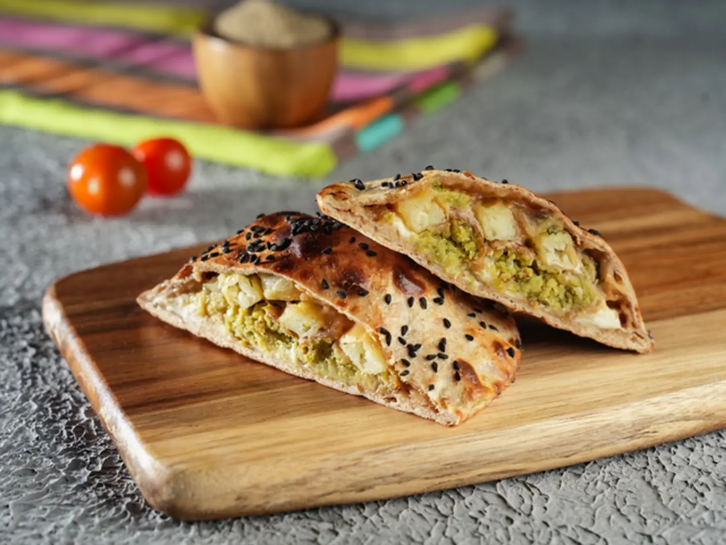 Mixed Falafel (100% Whole Wheat Bread)