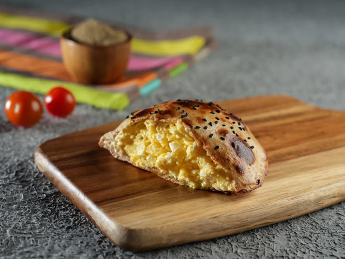 Truffle Fried Eggs (100% Whole Wheat Bread)