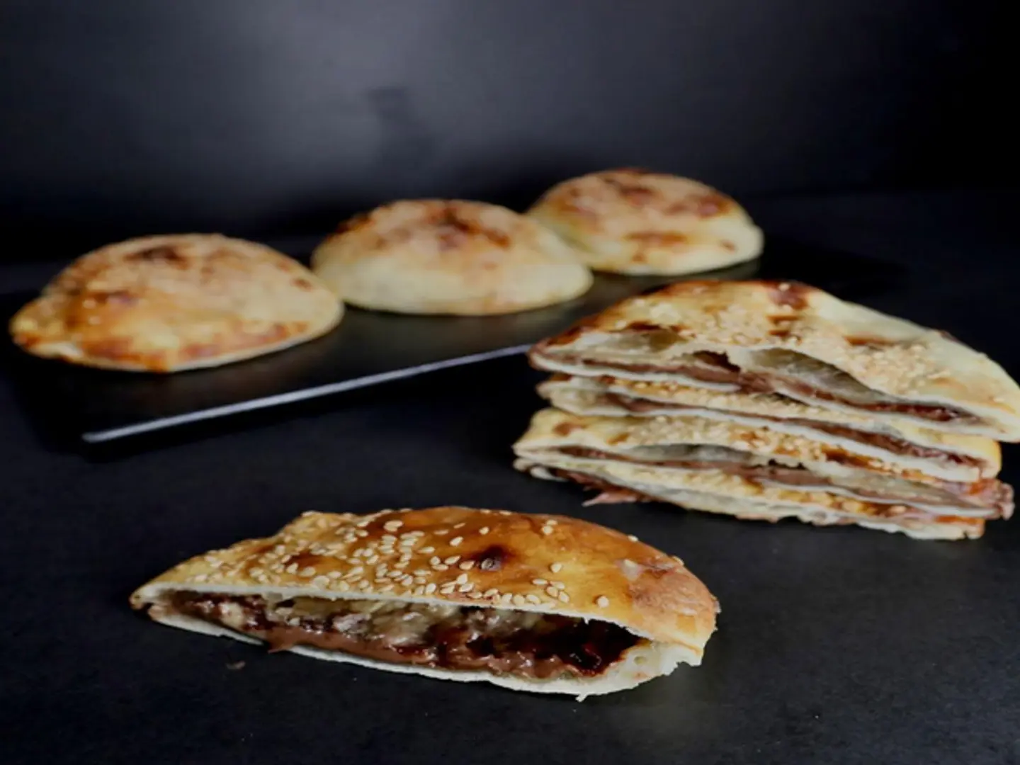Cheese With Halawa And Tahini (100% Whole Wheat Bread)