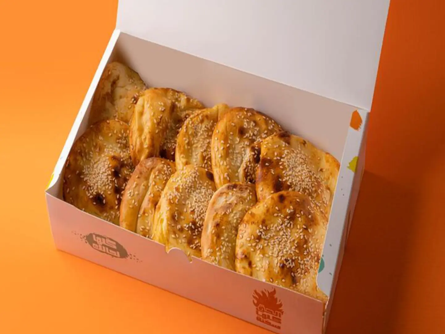 Mixed Lamma Box Set 10 Pieces (100% Whole Wheat Bread)