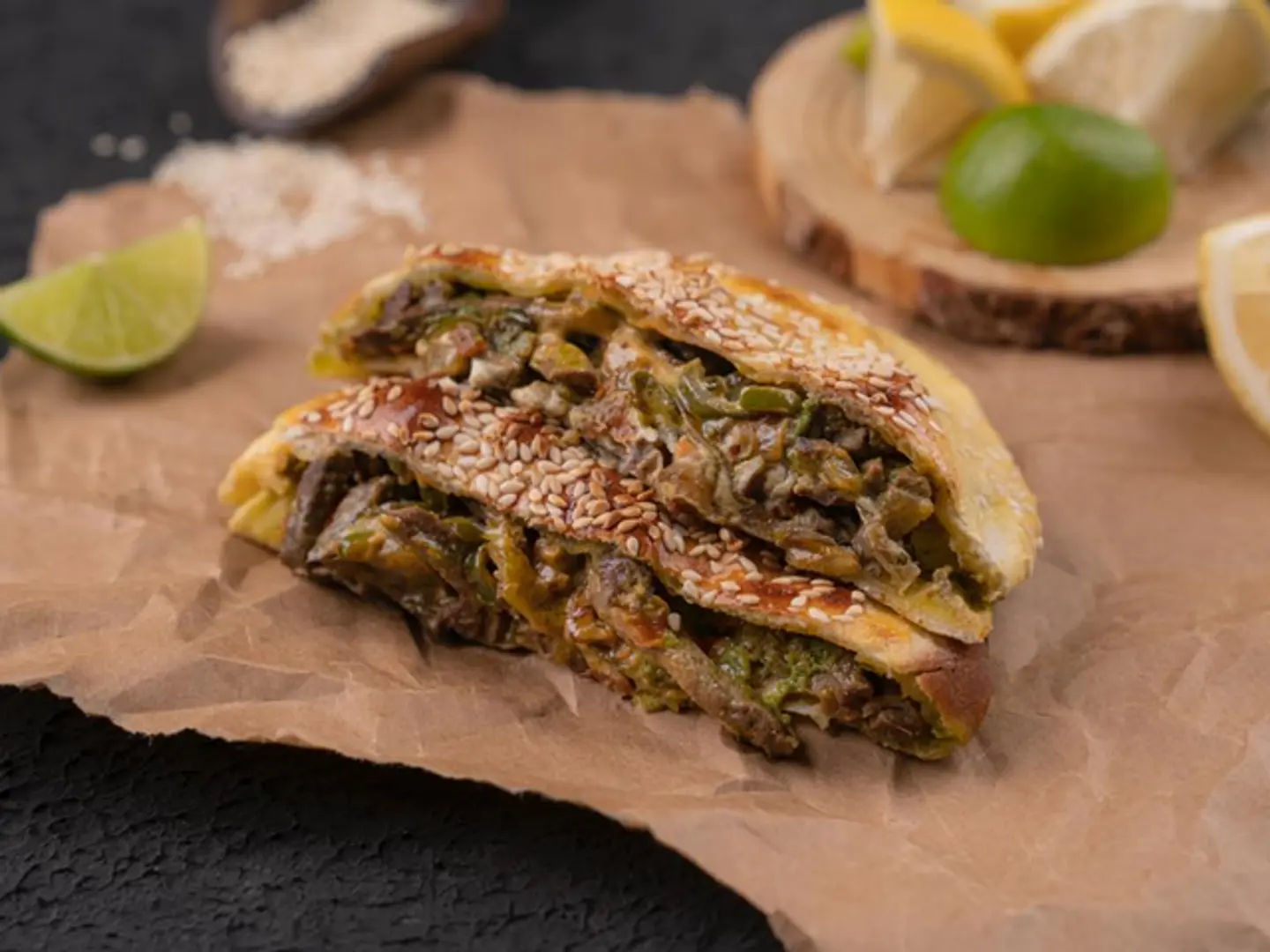 كبدة طحينية