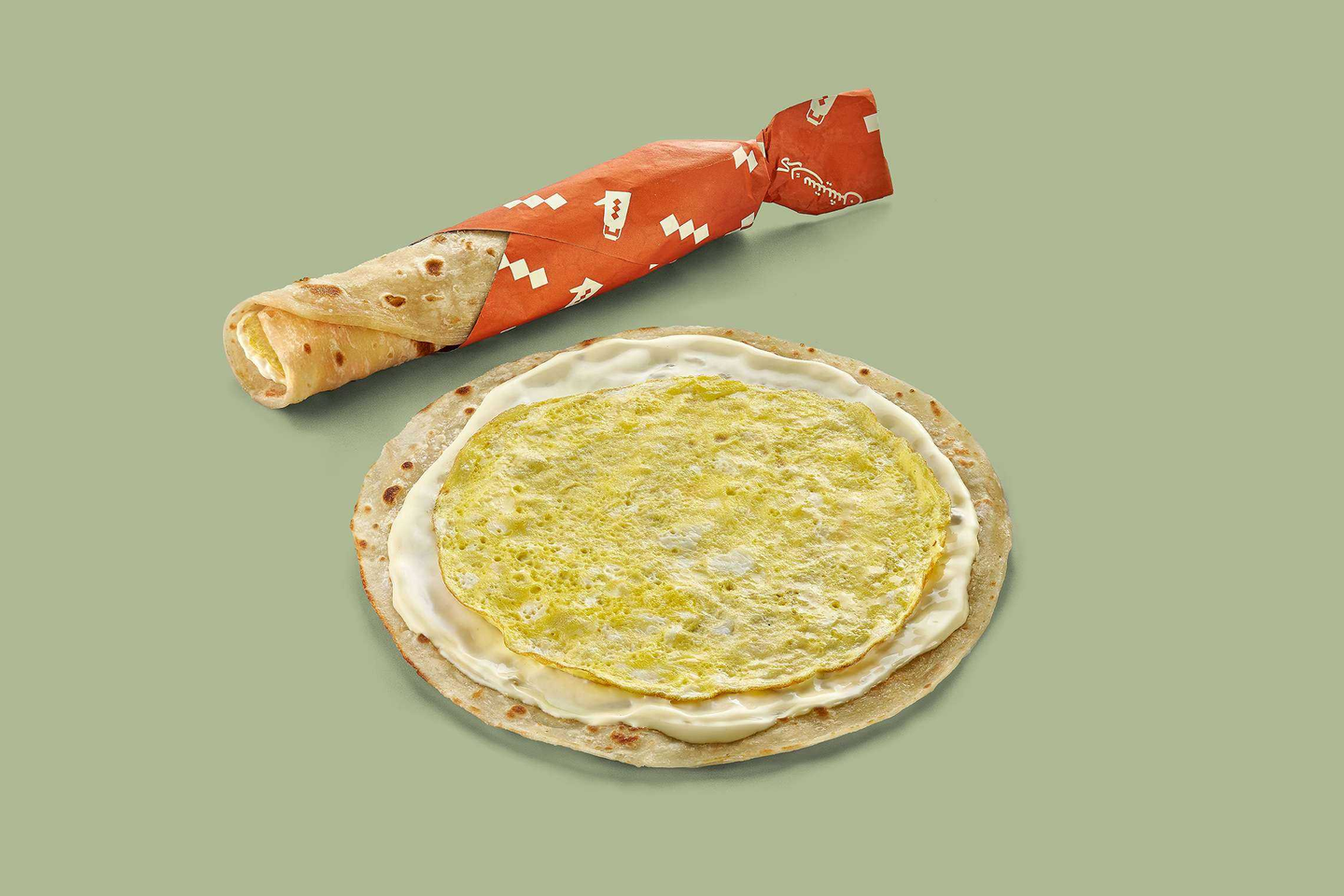 جباتي بيض بالجبن