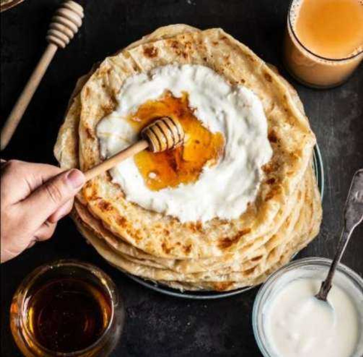 Qimer And Honey Chapati