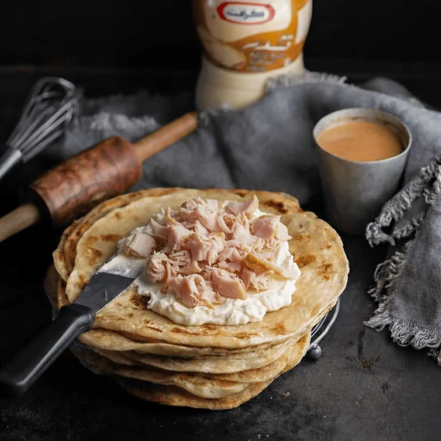 Turkey And Cheese Chapati