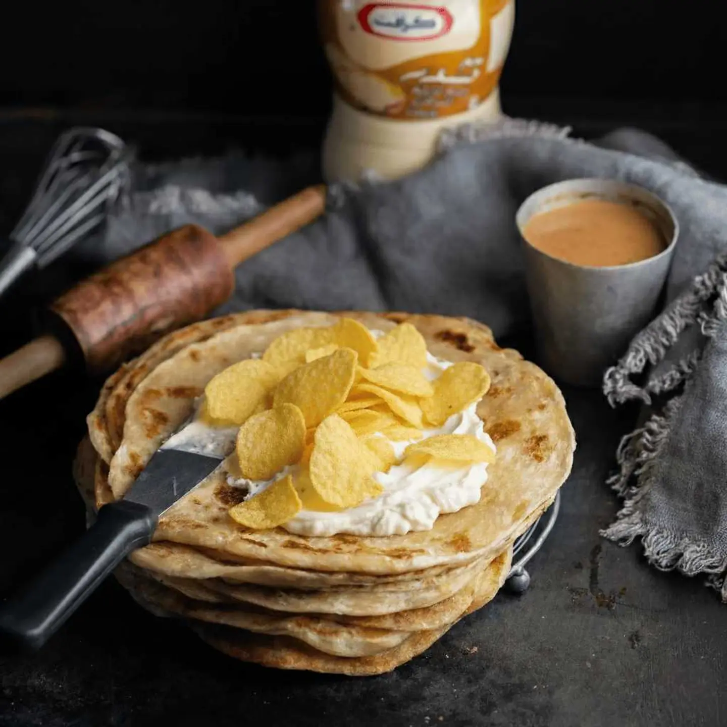 Chips And Cheese Chapati
