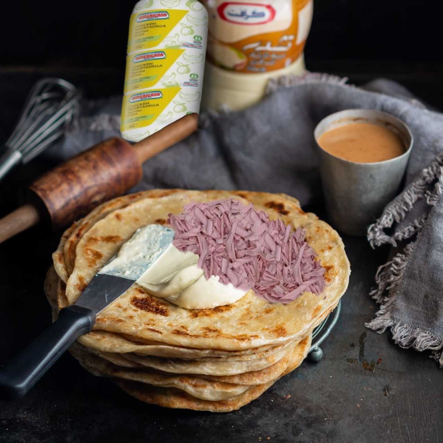 Turkey And Cheese Chapati