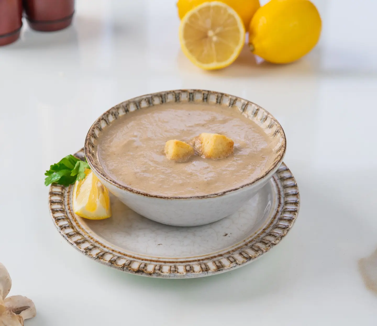 شوربه الدجاج مع الذرة