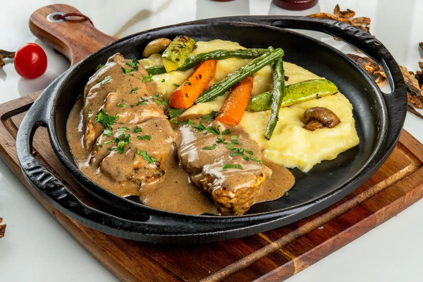 ستيك دجاج بورسيني