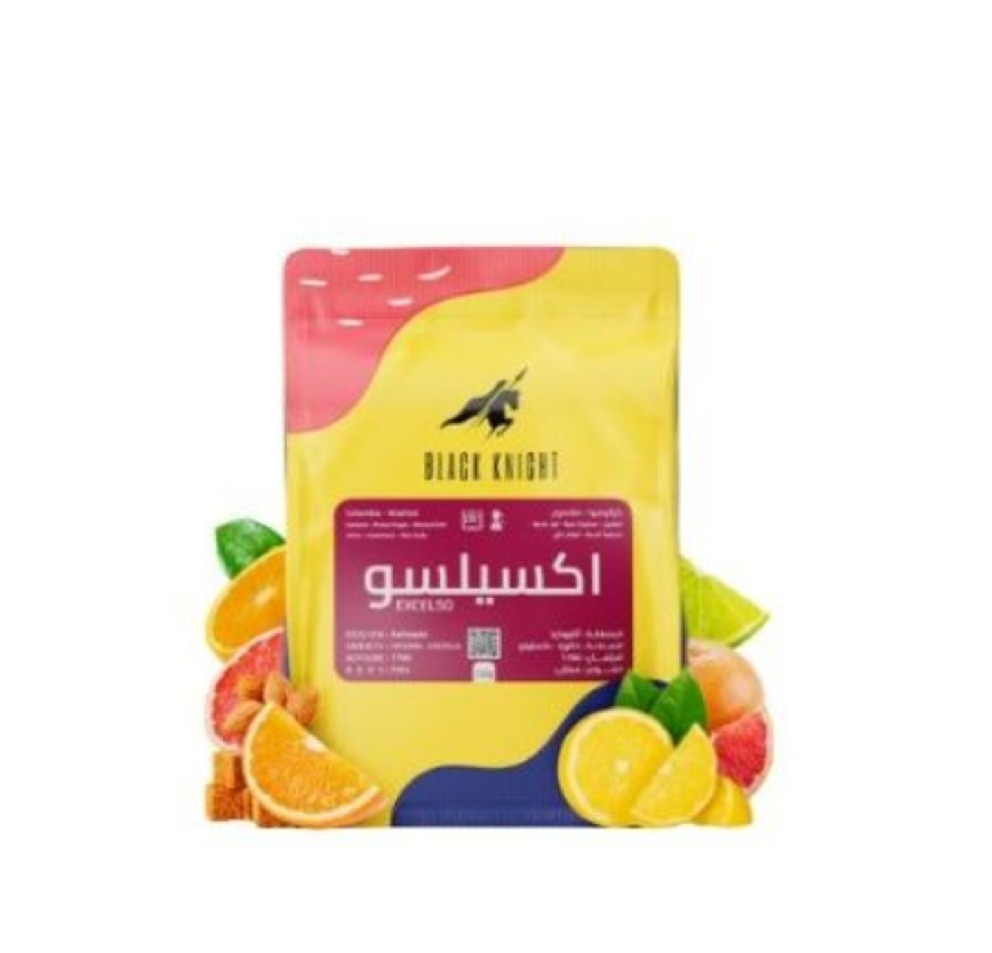 قهوة اكسيلسو - كولومبيا / مغسول من محمصة الفارس الأسود 250ج