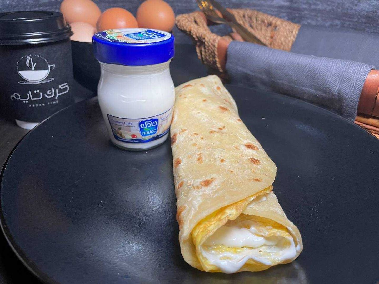 بيض جبن