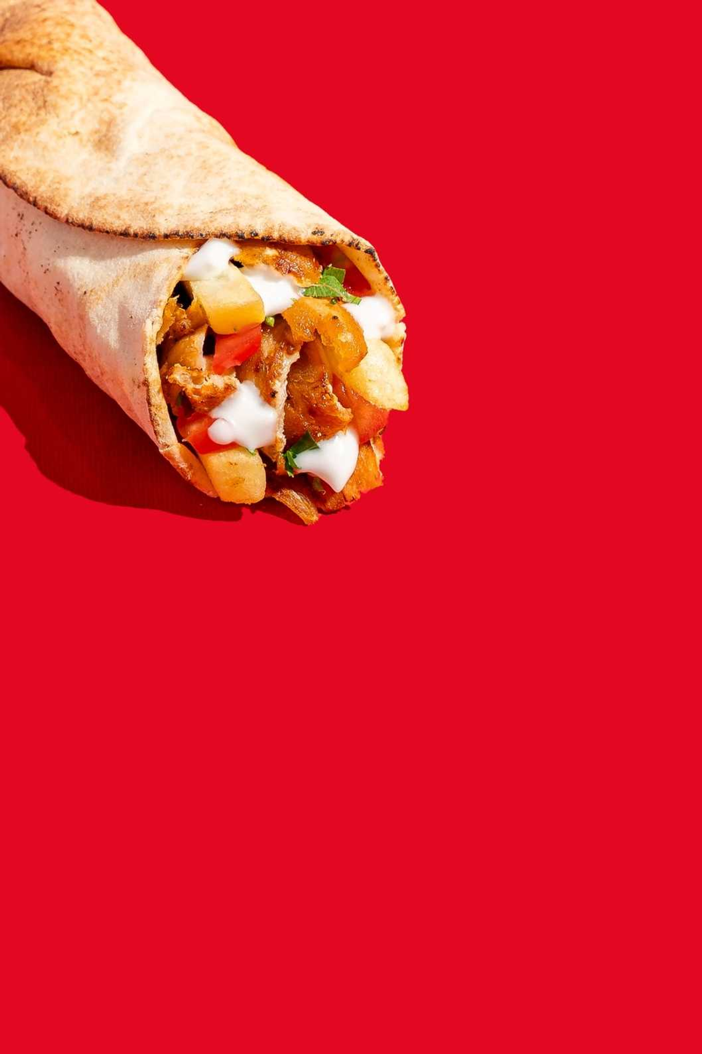 ساندوتش شاورما دجاج