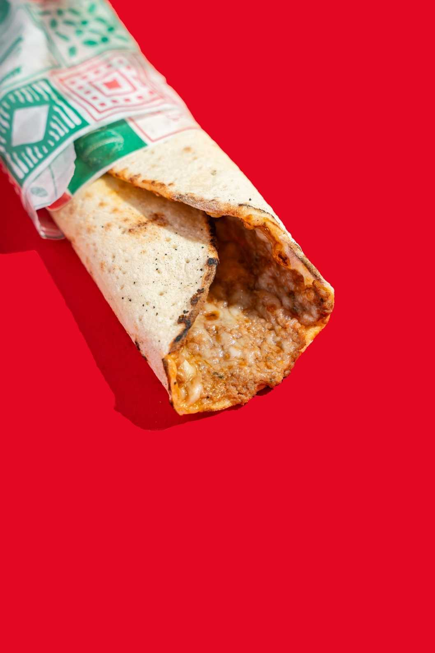 لفه لحم بالجبن