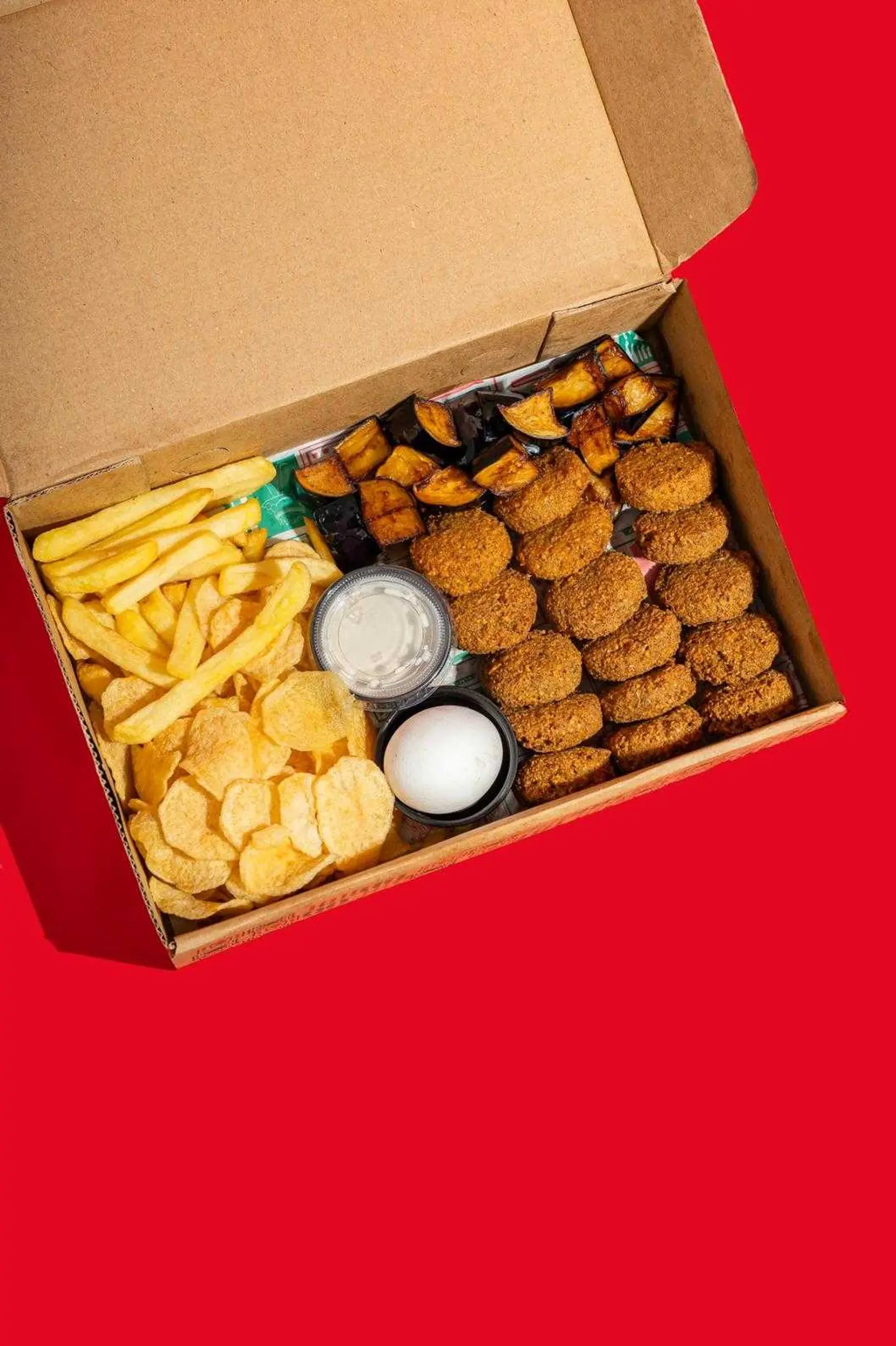 صحن فلافل اكسترا