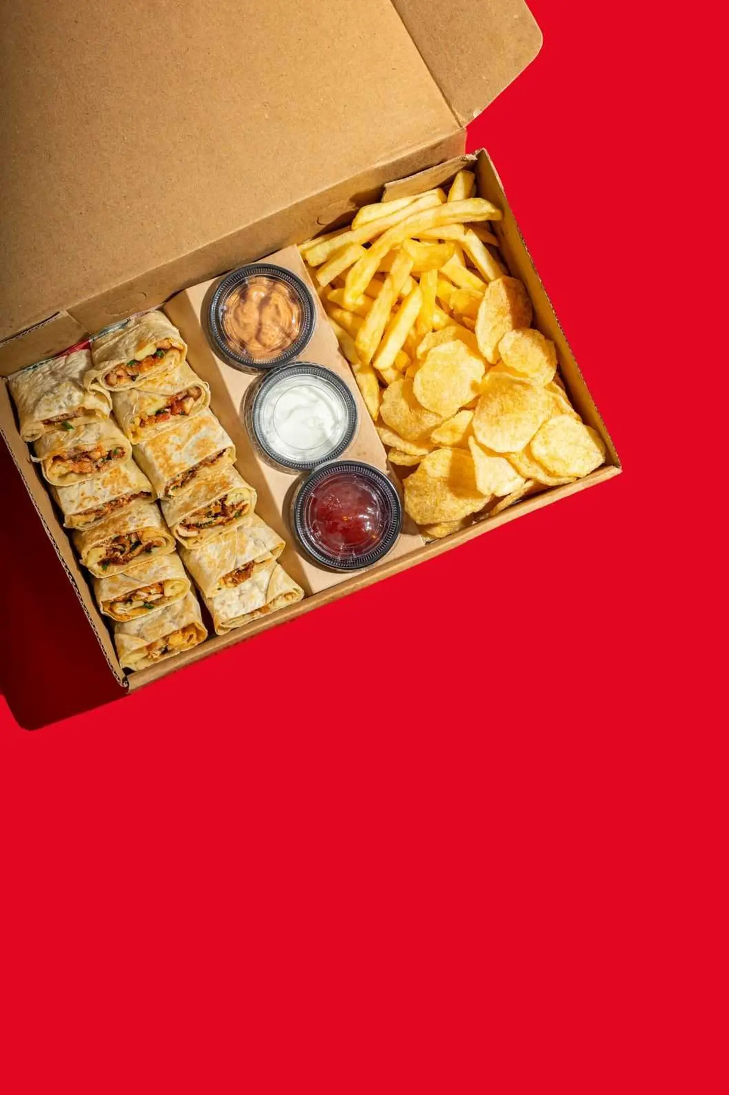 صحن عربي دجاج وسط