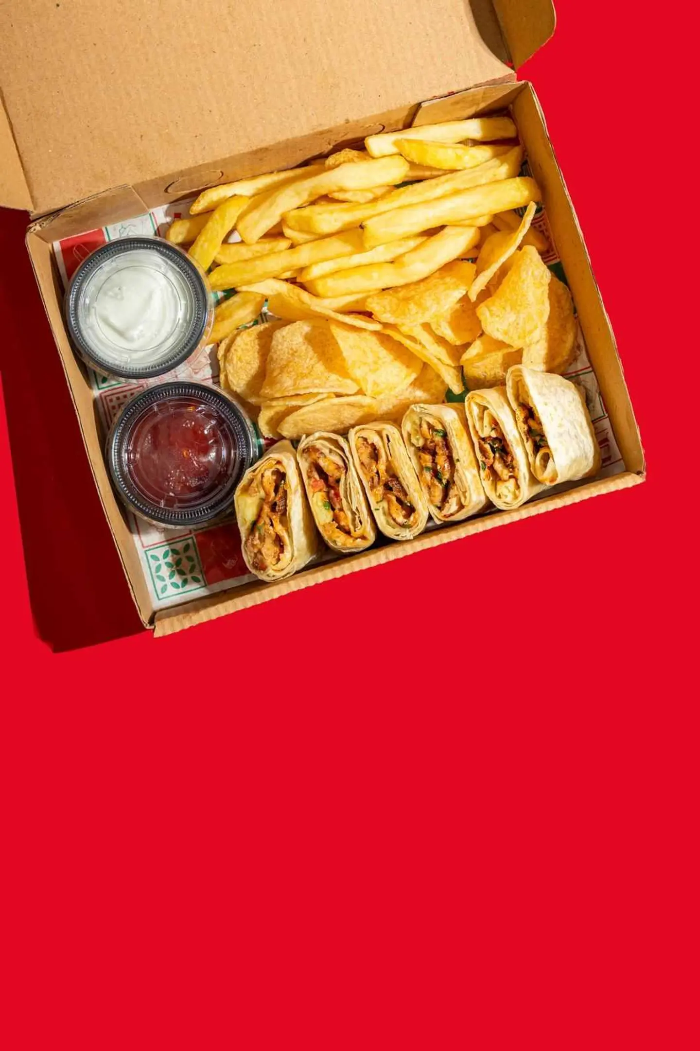 صحن عربي دجاج صغير