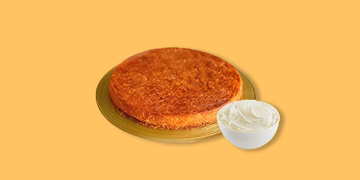 Kunafa With Cream