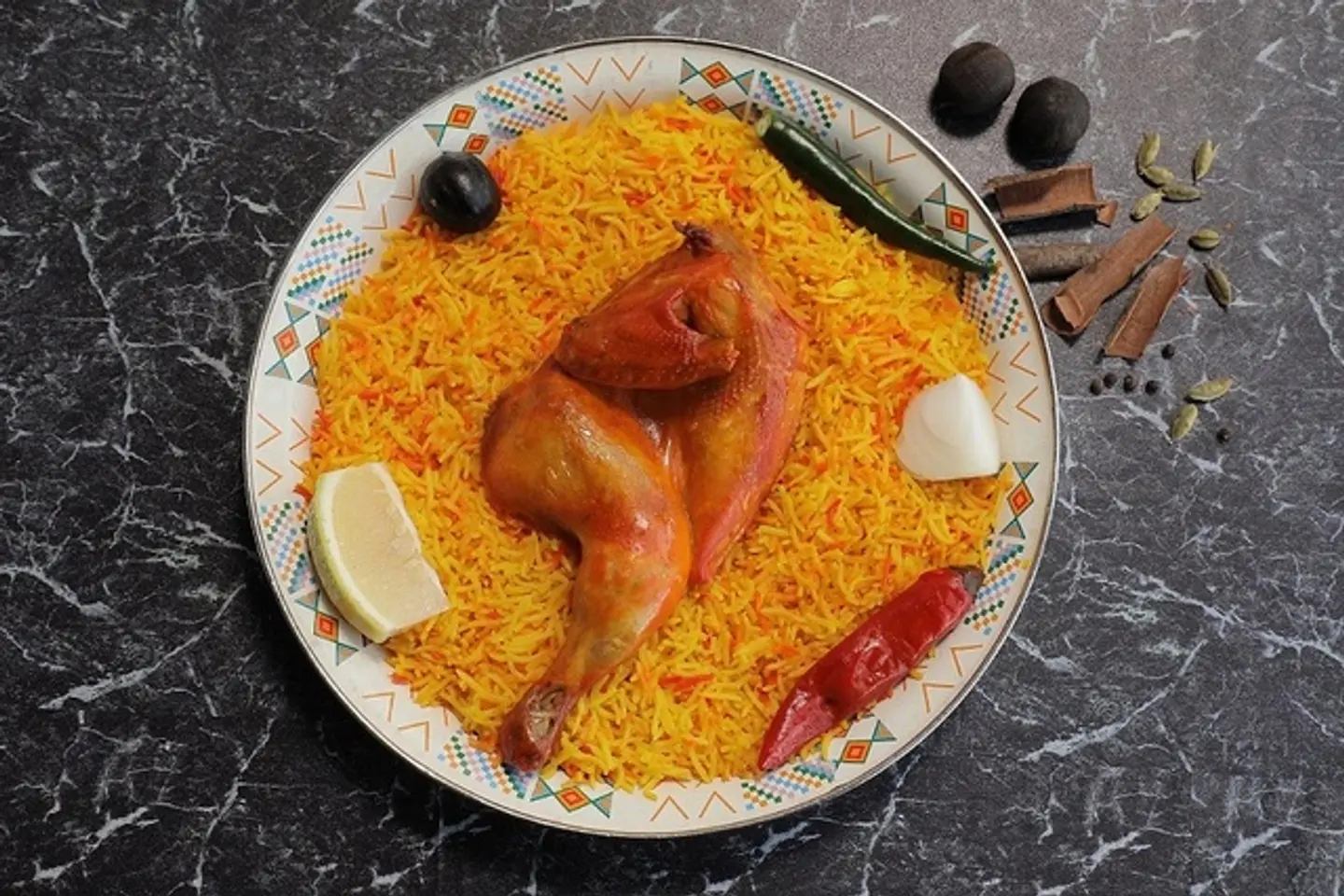 مندي أبو سليمان ٢\١ حبة