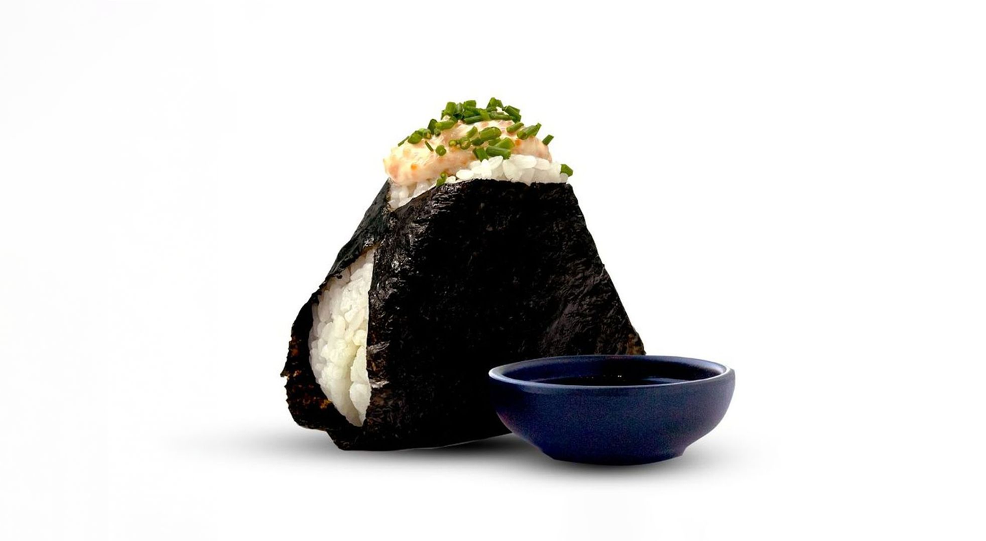 Large Grilled Salmon Onigiri