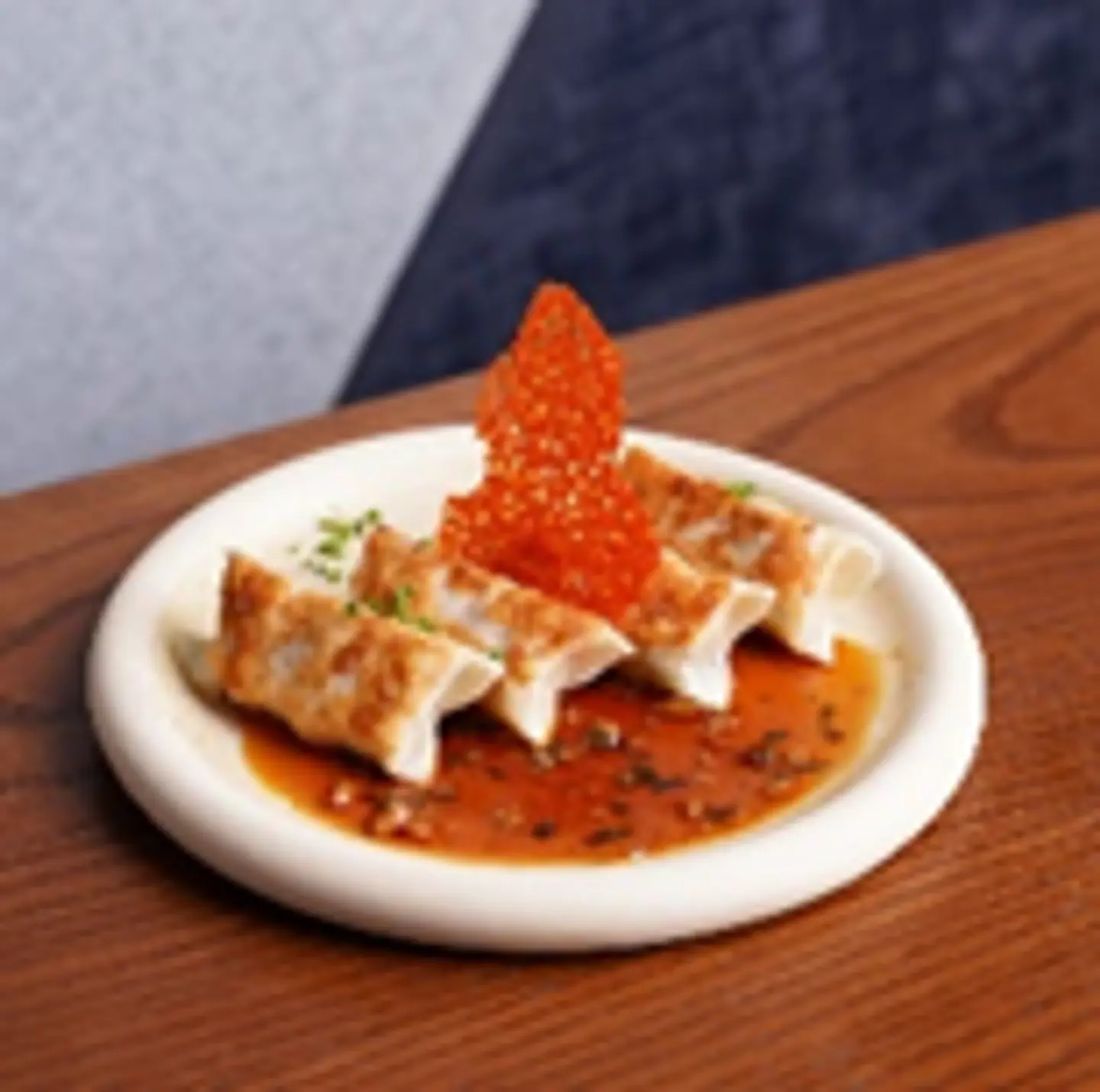 Prawn Chilli Garlic Gyoza