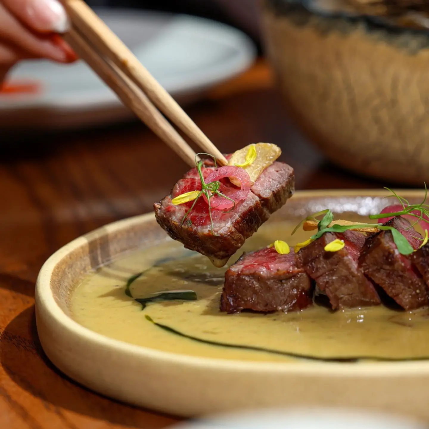 Seared Beef Ponzu