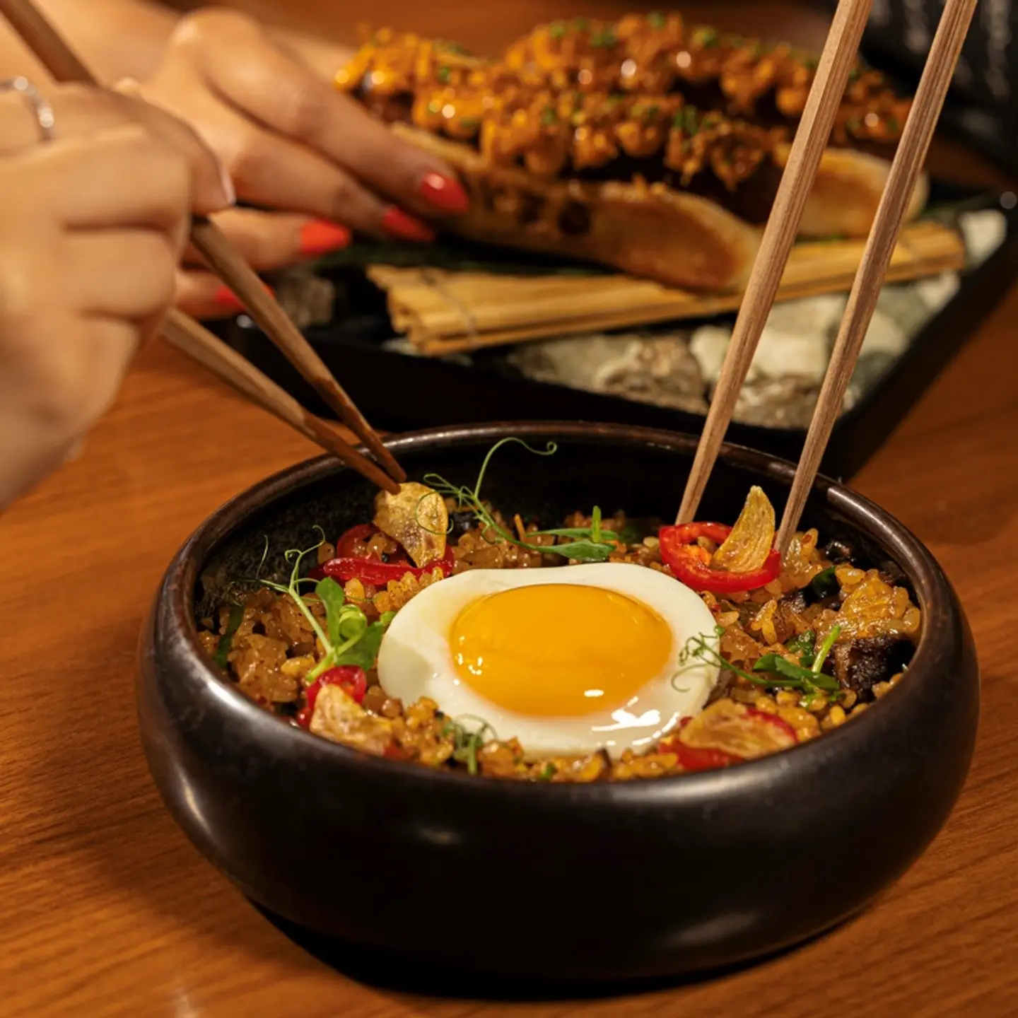 أرز الكيمتشي