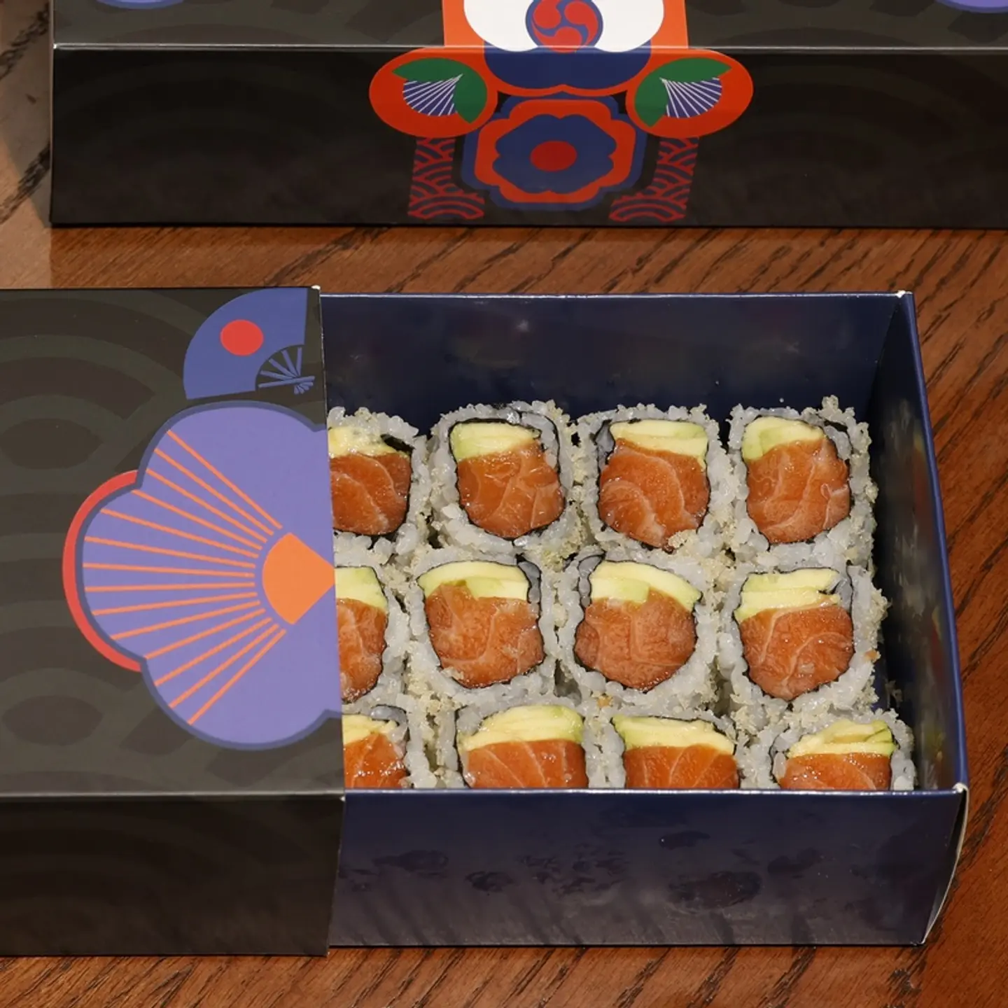 Salmon Avocado Maki Gathering