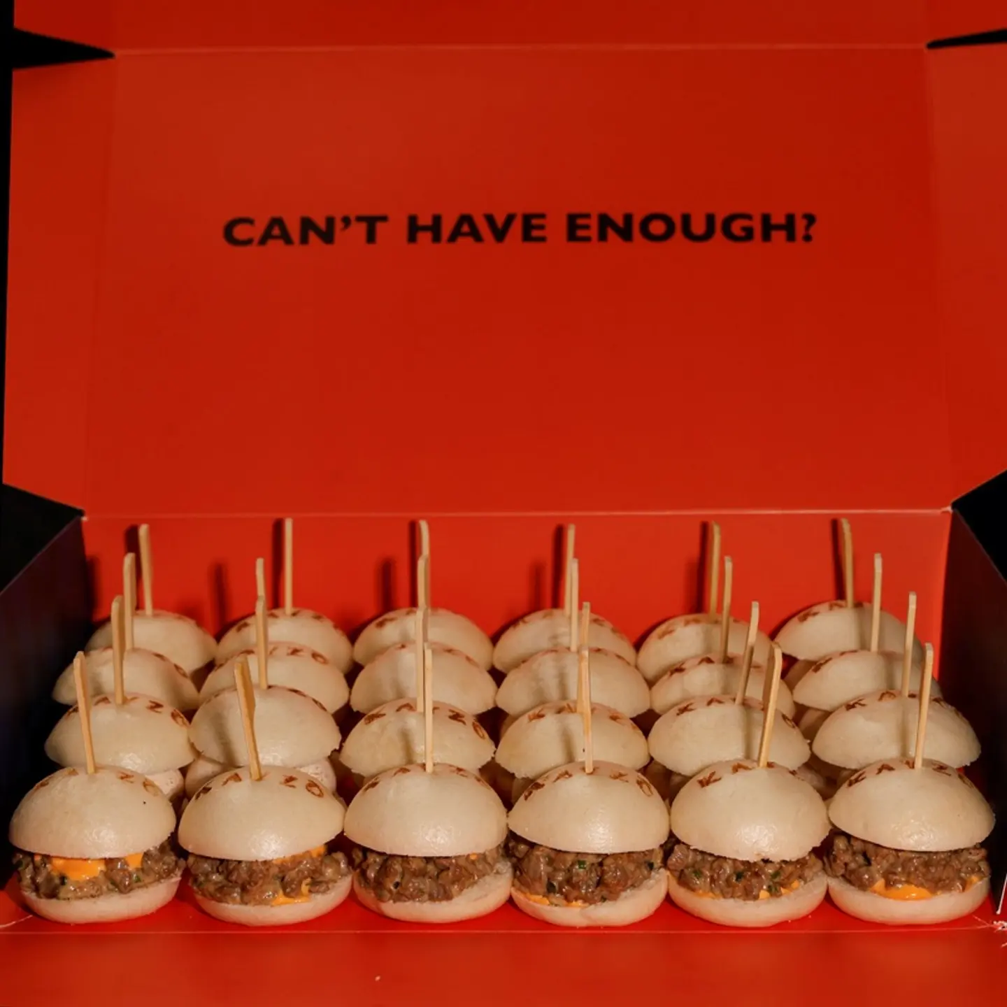 Steak & Cheese Bao Box 24 Pcs