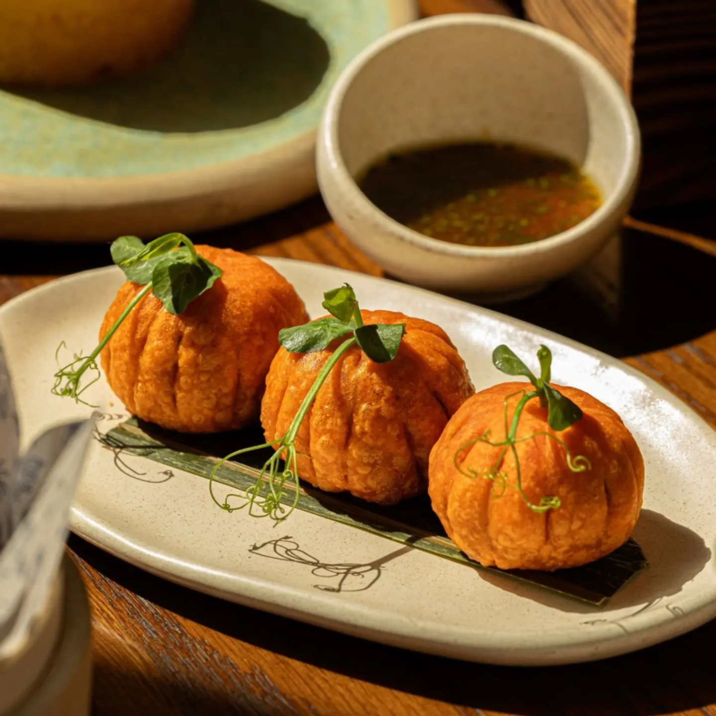 Pumpkin Beef Dumpling