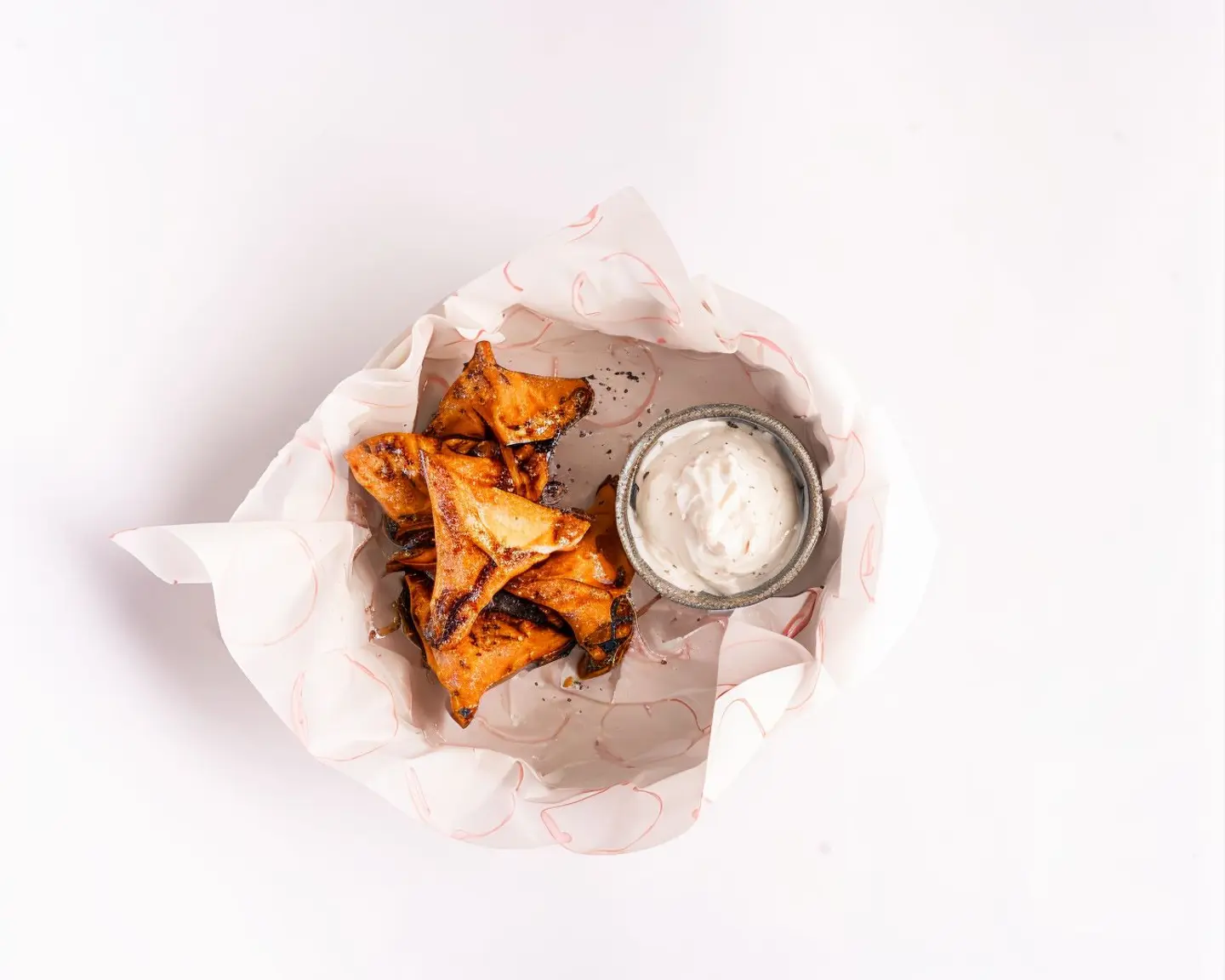 فطيرة سبانخ بدبس الرمان