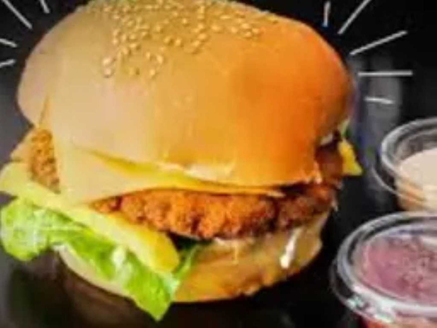 برجر فيليه دجاج بالجبن