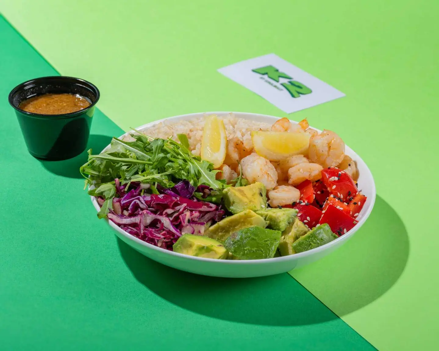 Omega Fuel Shrimp Bowl