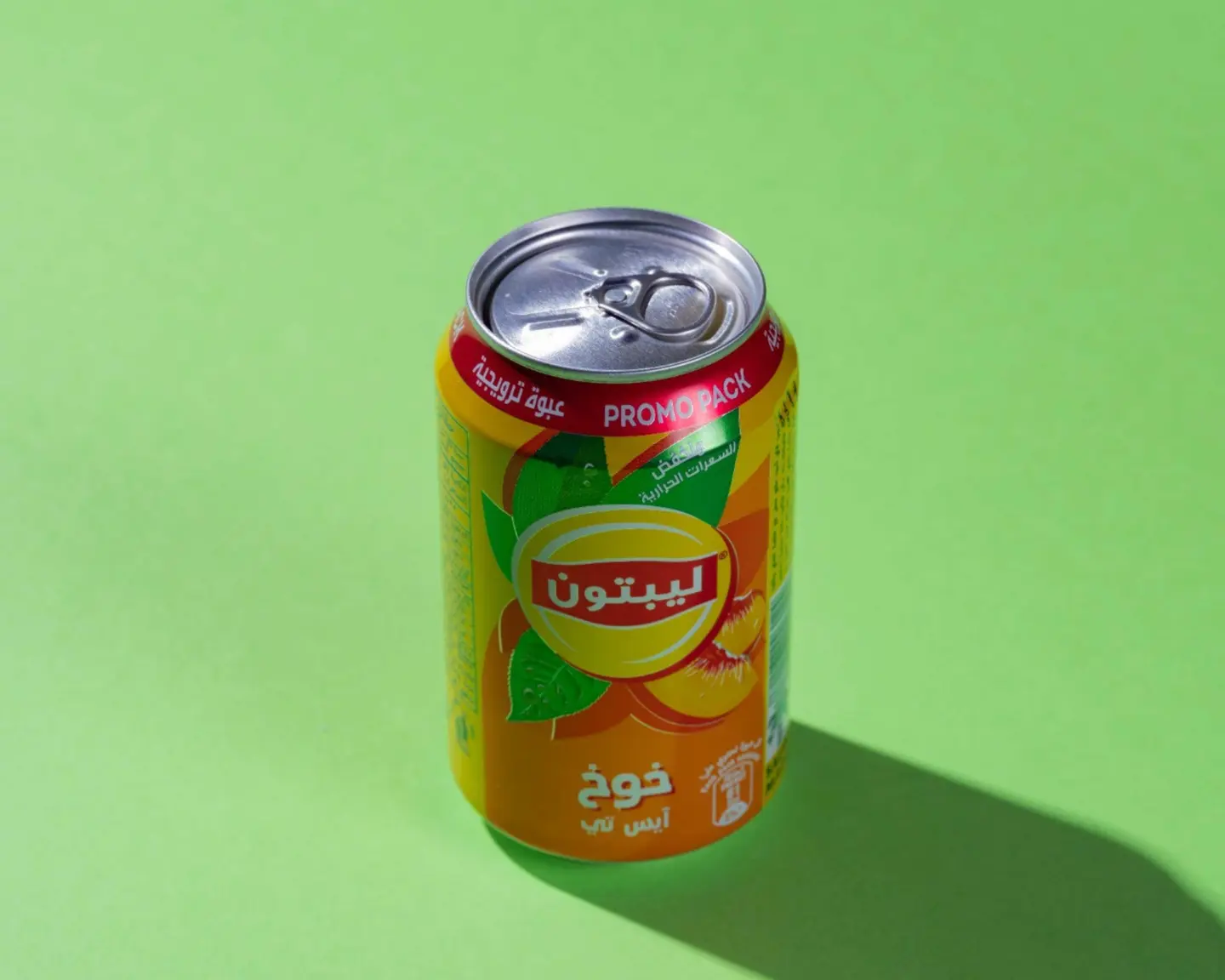 ليبتون آيس تي خوخ