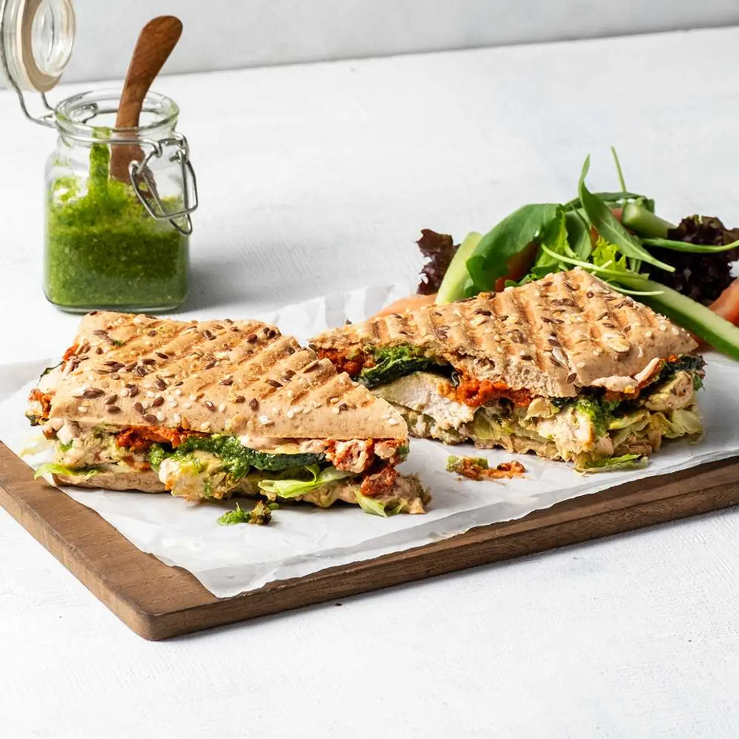 Chicken Pesto Panini