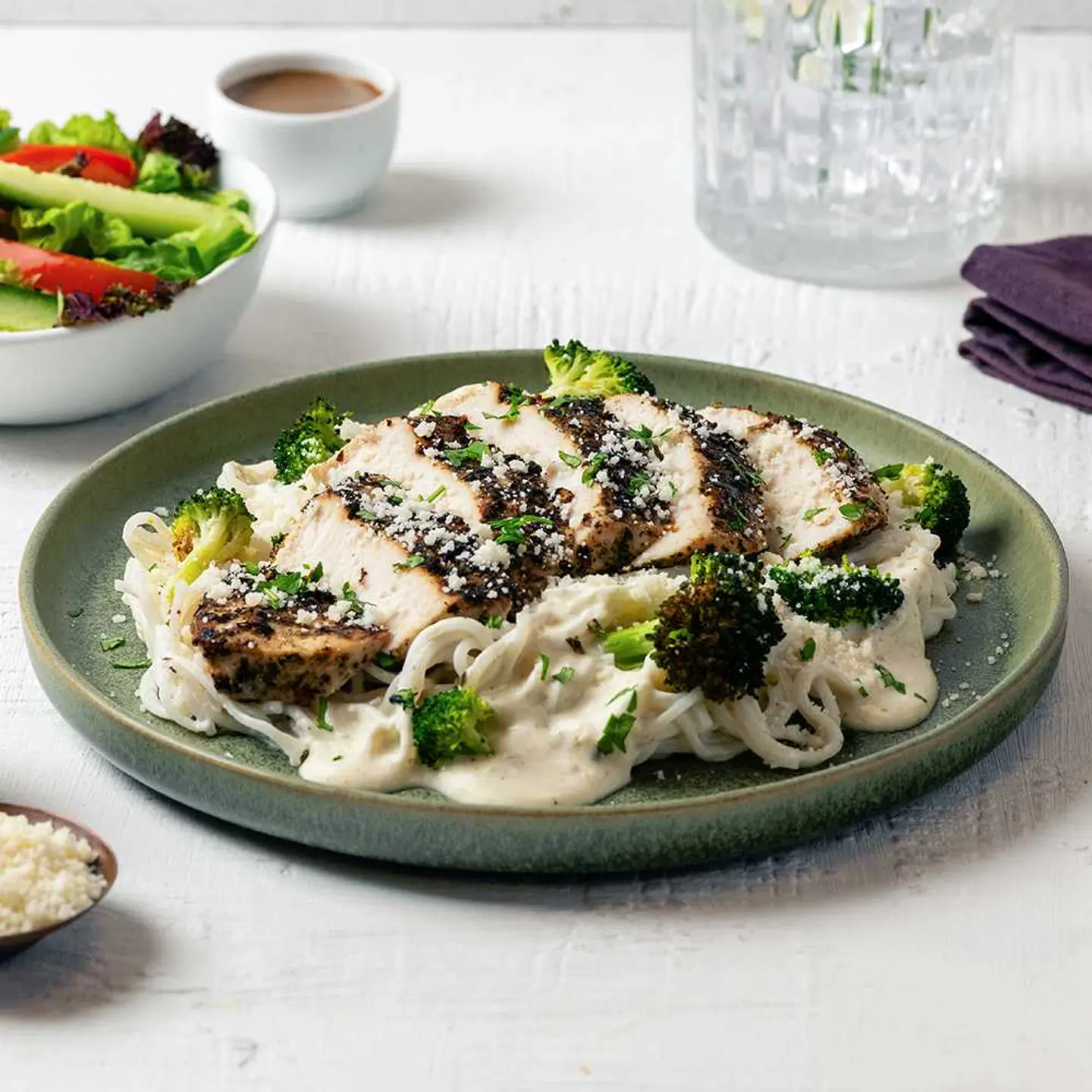 Creamy Chicken And Broccoli Pasta (Low Carb)