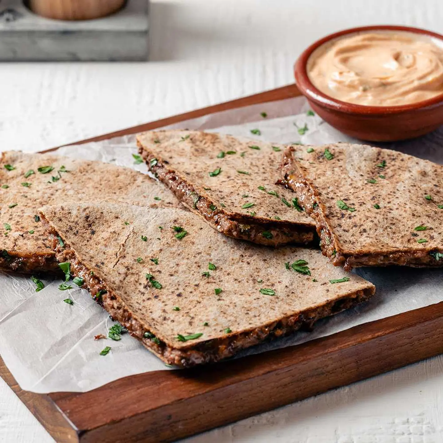 Smoky Beef Flatbread (Low Carb)
