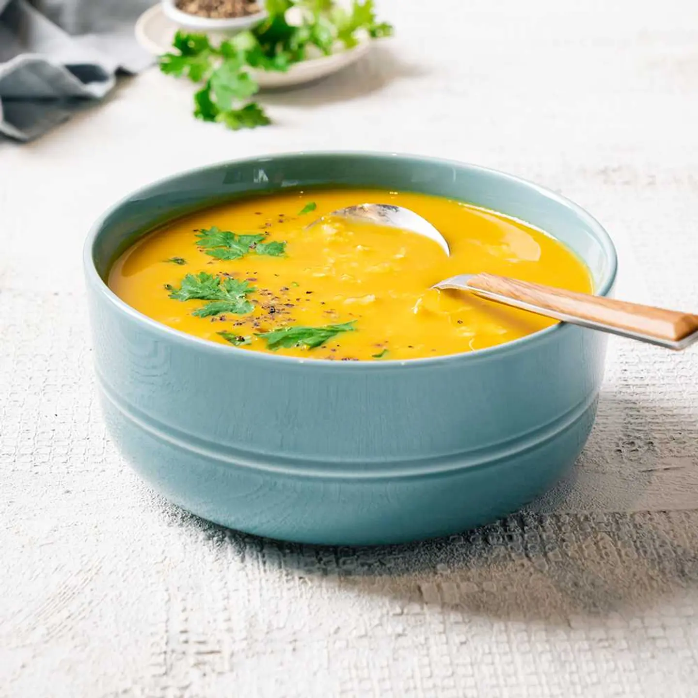 Carrot, Coriander & Chicken Soup