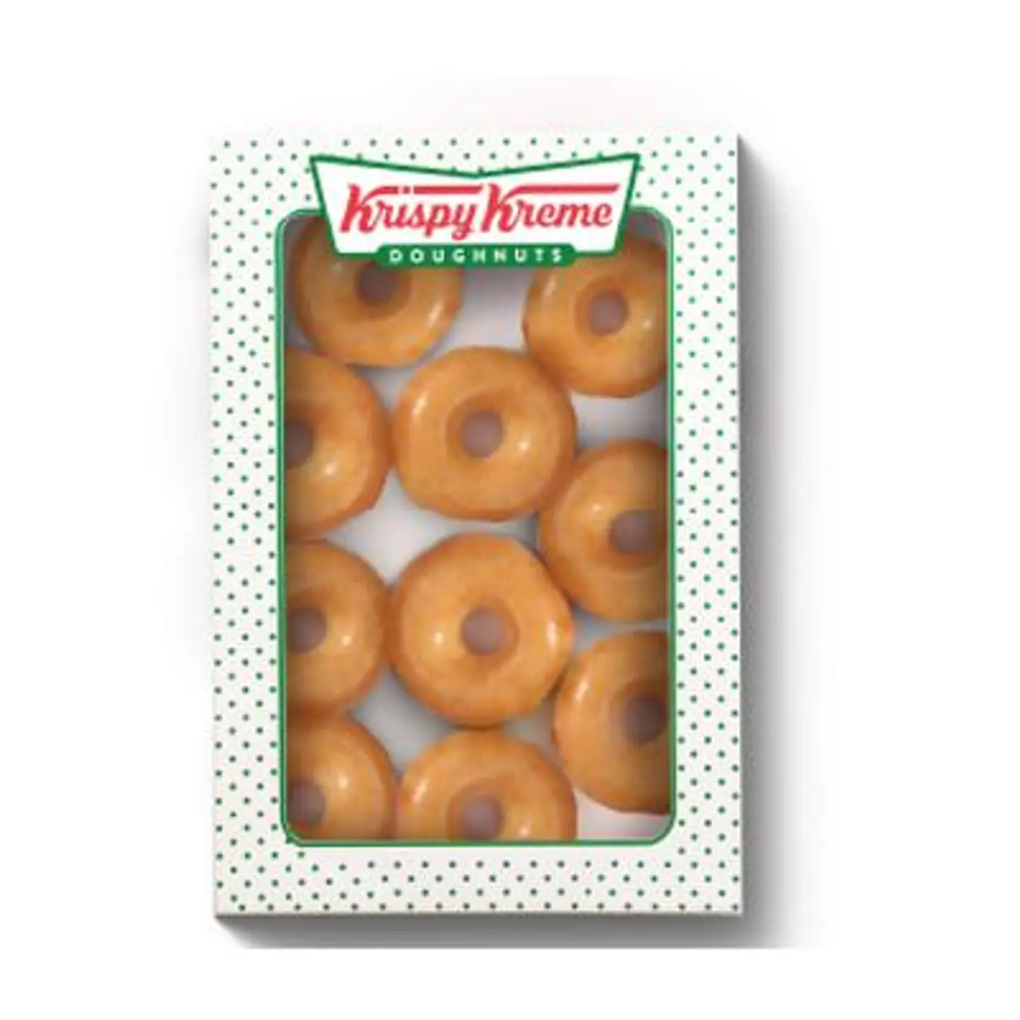 10 P Cs Minis Original Glazed